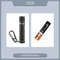 Outlook Mini EDC Flashlight  Waterproof Keychain LED Torch With 3 Modes AAA Powered 120 Lumens 8