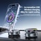 15W Magnetic Wireless Car Charger MultiAngle Rotation Phone Holder For IPhone 1216 Pro Max 4