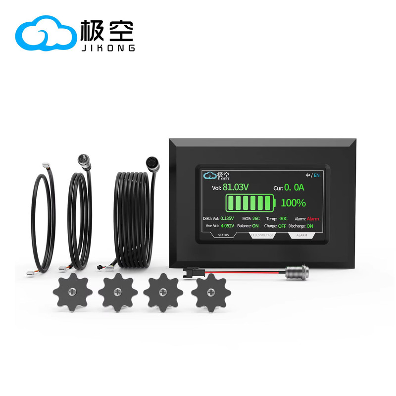 JIKONG LCD Display Screen For BMS  233243 Inch With 120cm Cable  Mounting Kit 8