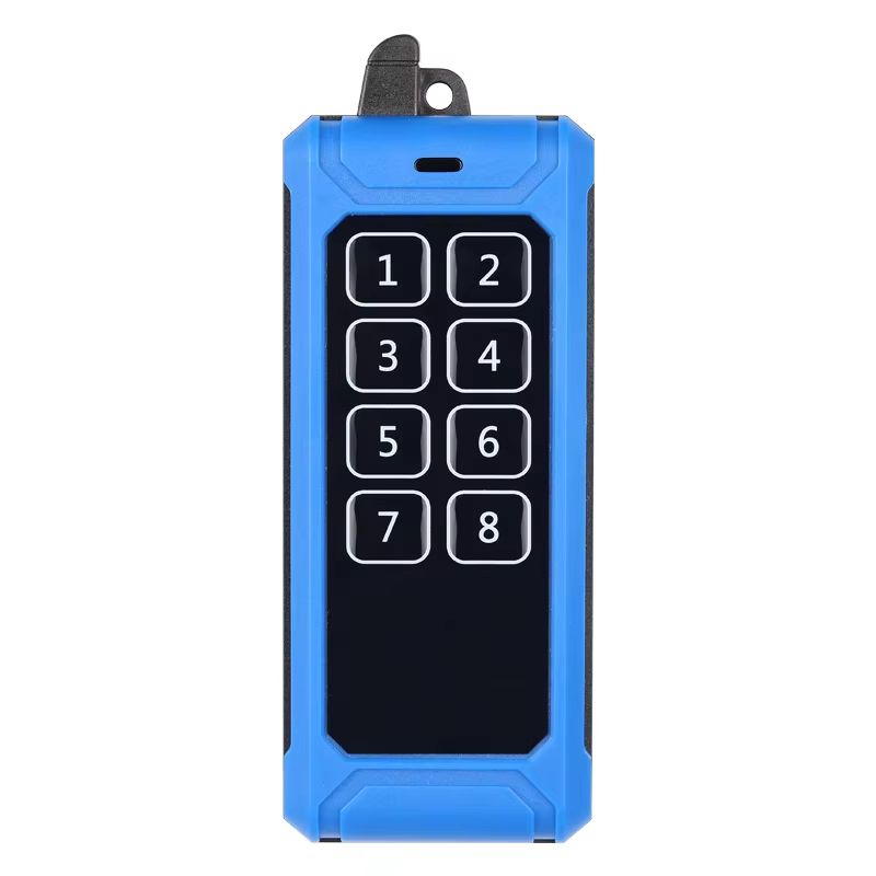 433MHz 8Channel RF Wireless Remote Control Switch  DC 12V24V Relay Receiver With Industrial Transmi 7