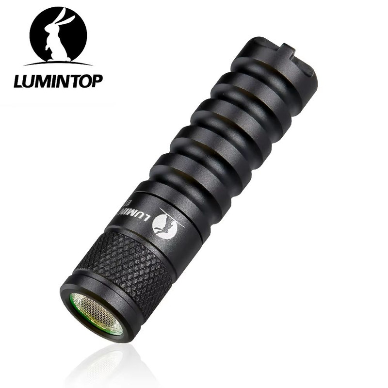 EDC15 Portable LED Flashlight  760 Lumen Keychain Torch With IP68 Waterproof Rating AA14500 Battery 0
