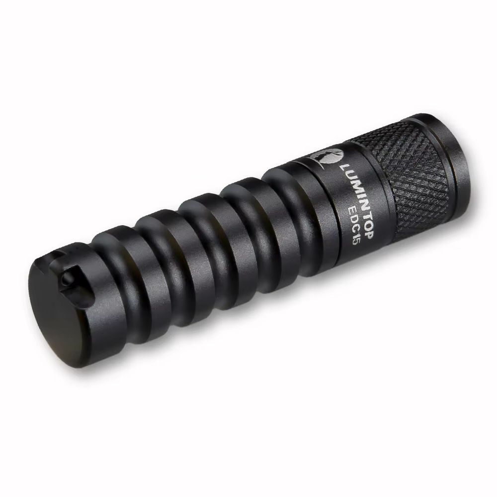 EDC15 Portable LED Flashlight  760 Lumen Keychain Torch With IP68 Waterproof Rating AA14500 Battery 1
