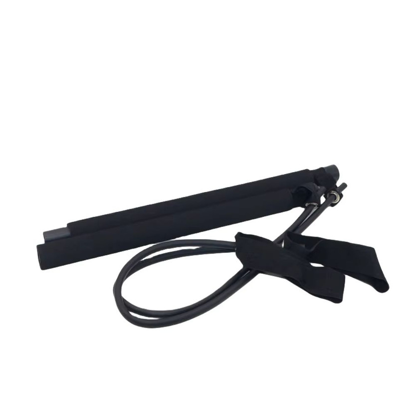 Adjustable Pilates Stick  Portable Fitness Bar With Resistance Bands For Home Workouts Yoga  FullBo 6