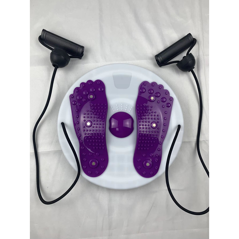Magnetic Waist Twisting Disc  Portable Fitness Equipment With Foot Massage For Core Training  Weigh 2