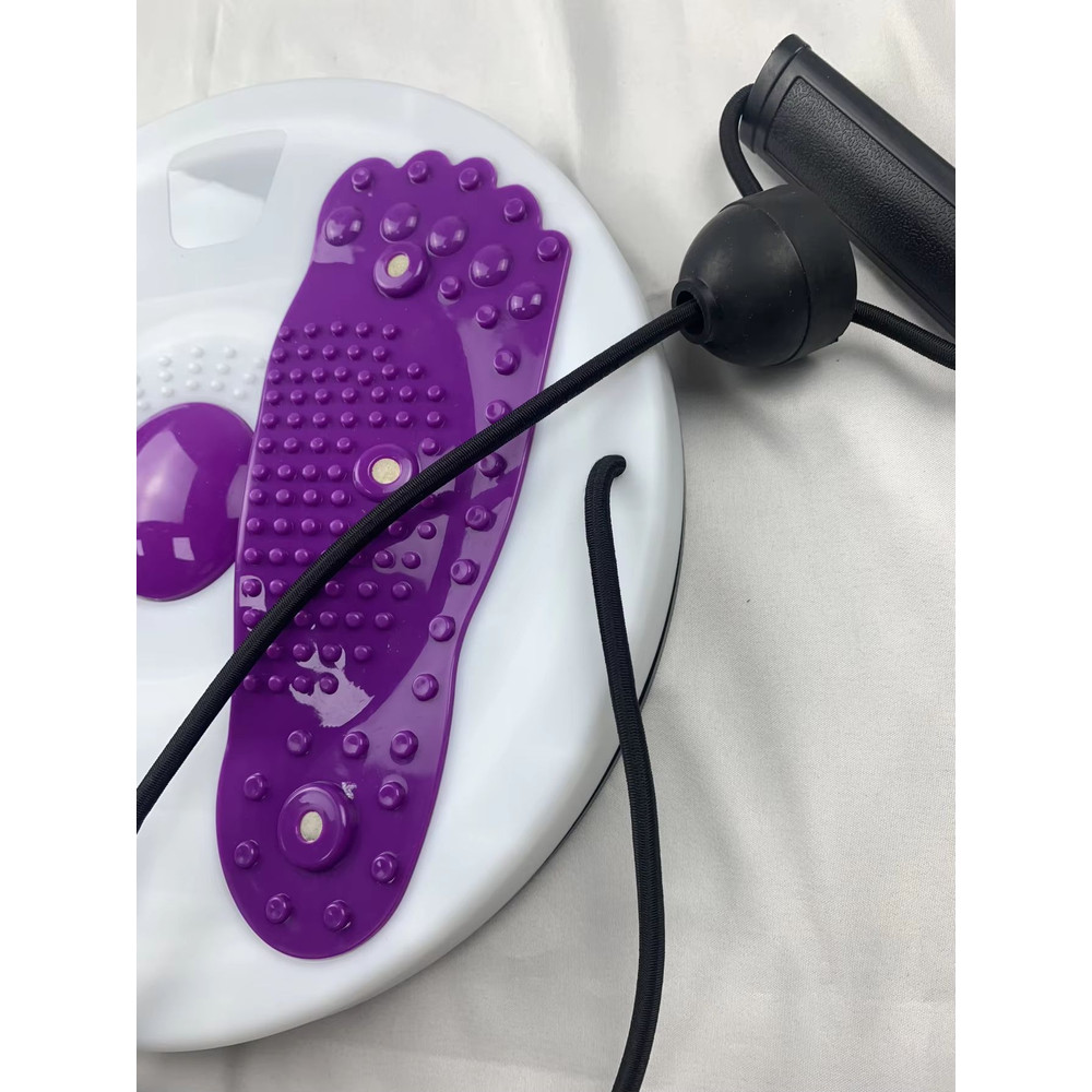Magnetic Waist Twisting Disc  Portable Fitness Equipment With Foot Massage For Core Training  Weigh 4