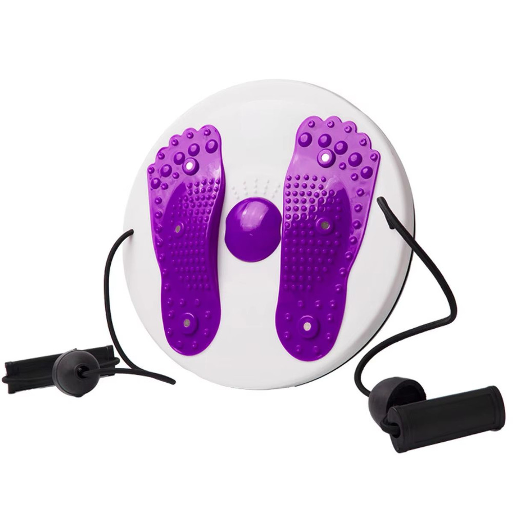 Magnetic Waist Twisting Disc  Portable Fitness Equipment With Foot Massage For Core Training  Weigh 5