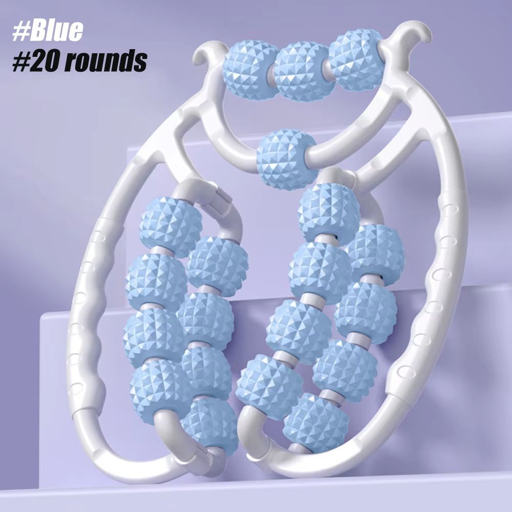 12Wheel Leg Massager  MultiFunctional Manual Massage Roller For Legs Arms And Muscle Relaxation 11