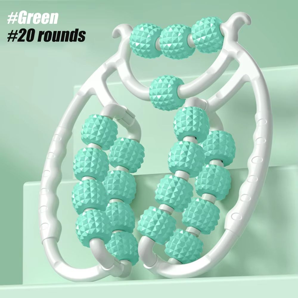 12Wheel Leg Massager  MultiFunctional Manual Massage Roller For Legs Arms And Muscle Relaxation 13