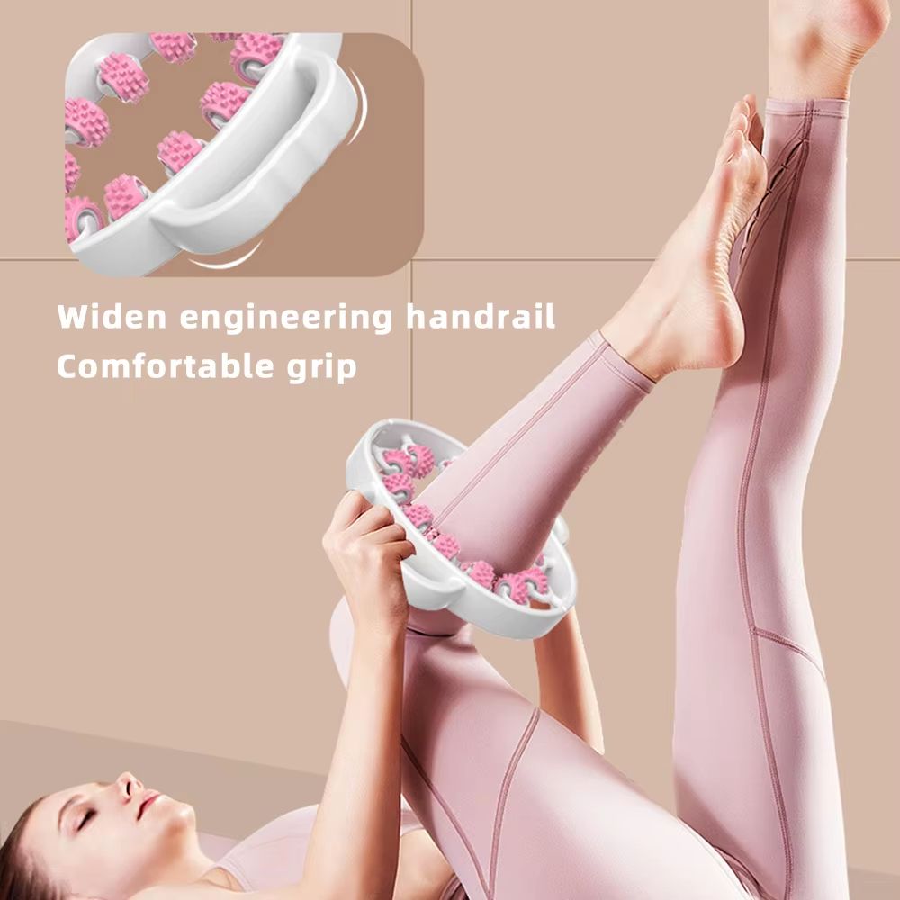 12Wheel Leg Massager  MultiFunctional Manual Massage Roller For Legs Arms And Muscle Relaxation 1