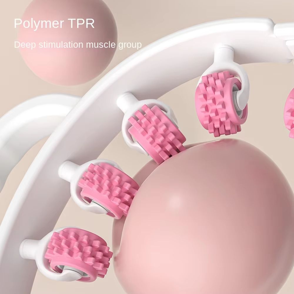 12Wheel Leg Massager  MultiFunctional Manual Massage Roller For Legs Arms And Muscle Relaxation 3