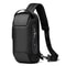 Mens USB Crossbody Bag Waterproof AntiTheft Shoulder Chest Pack For Travel Daily Use 6