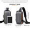 Mens AntiTheft Chest Bag  Durable Oxford Fabric Crossbody Backpack For Motorcycle Sports  Casual Tr 5