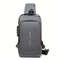 Mens AntiTheft Chest Bag  Durable Oxford Fabric Crossbody Backpack For Motorcycle Sports  Casual Tr 8