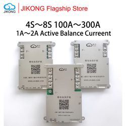 jikong smart bms with active balance – 8s to 24s battery management system for lifepo4, li-ion & lto packs (60a–600a)