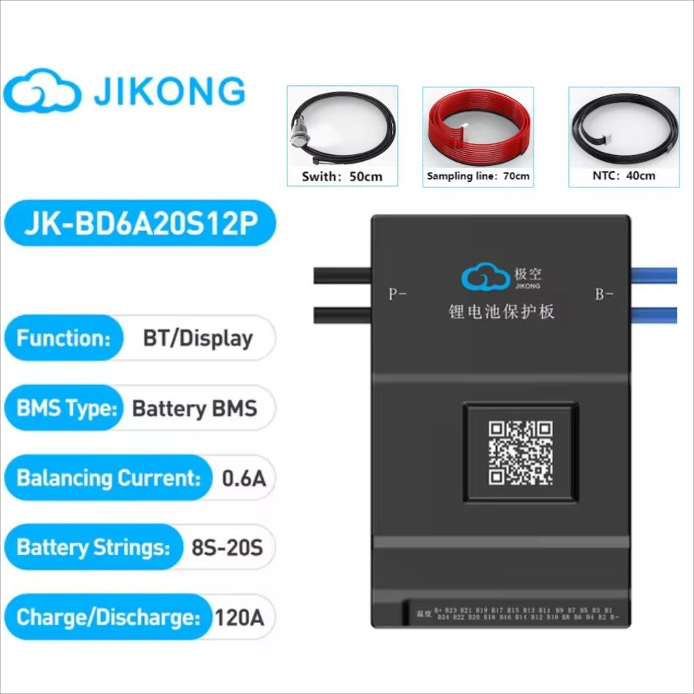 JIKONG Smart BMS With Active Balance  8S To 24S Battery Management System For LiFePO4 LiIon  LTO Pa 9