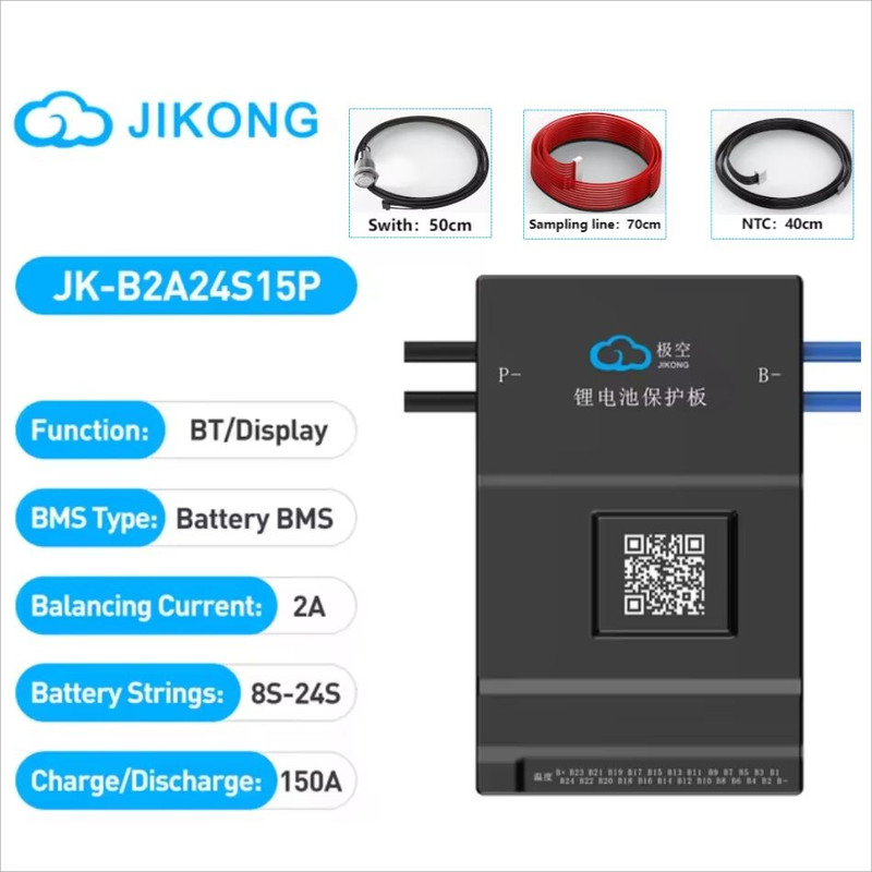 JIKONG Smart BMS With Active Balance  8S To 24S Battery Management System For LiFePO4 LiIon  LTO Pa 26