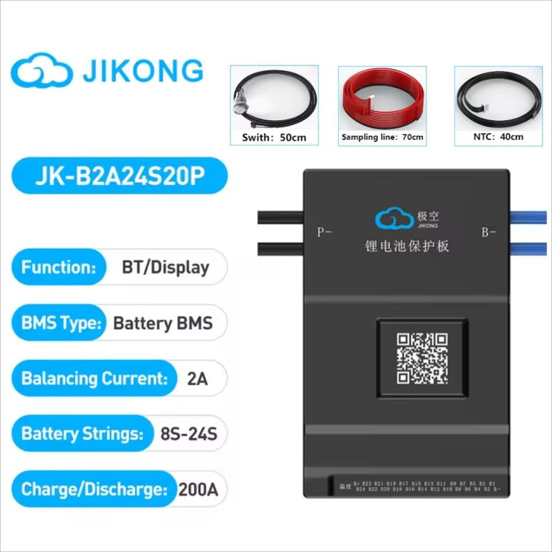 JIKONG Smart BMS With Active Balance  8S To 24S Battery Management System For LiFePO4 LiIon  LTO Pa 29