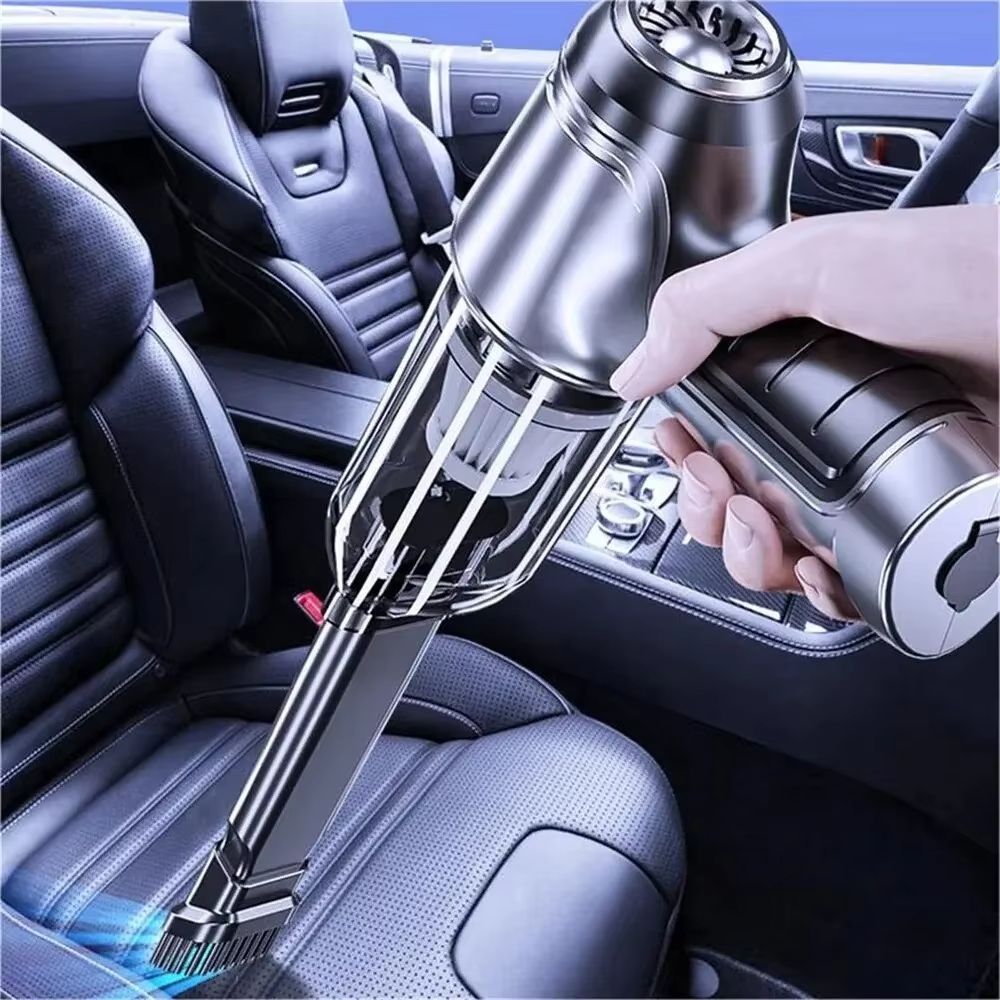 Wireless Car Vacuum Cleaner  Strong Suction Portable Handheld Air Duster For Car  Home Cleaning 2
