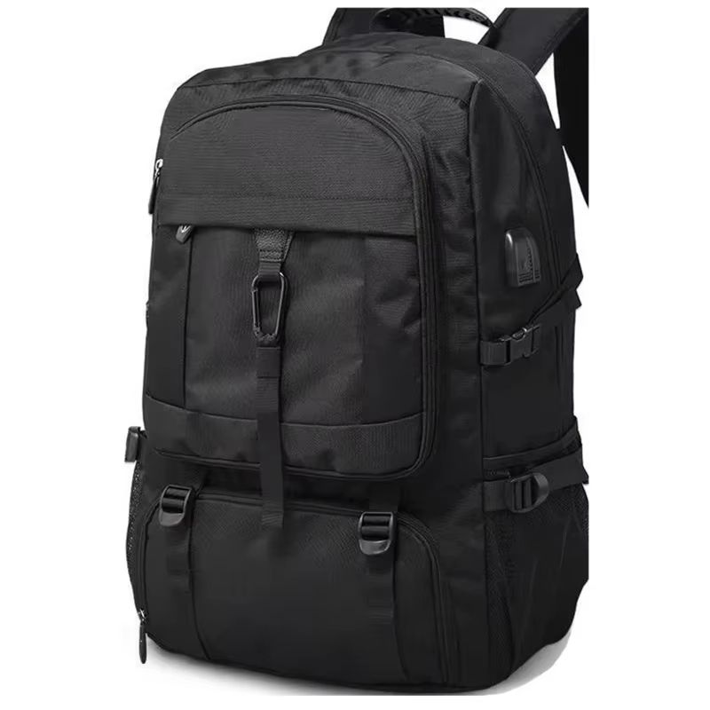 Mens Large Capacity Travel Backpack  50L80L Waterproof Outdoor Sports Bag With Shoe Compartment 7