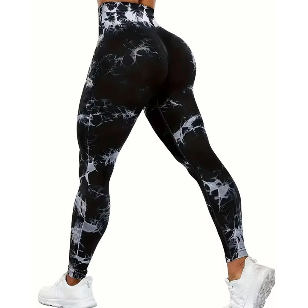 Womens Seamless High Waist Yoga Pants  Push Up Fitness Leggings For Gym Workout  Daily Wear 2