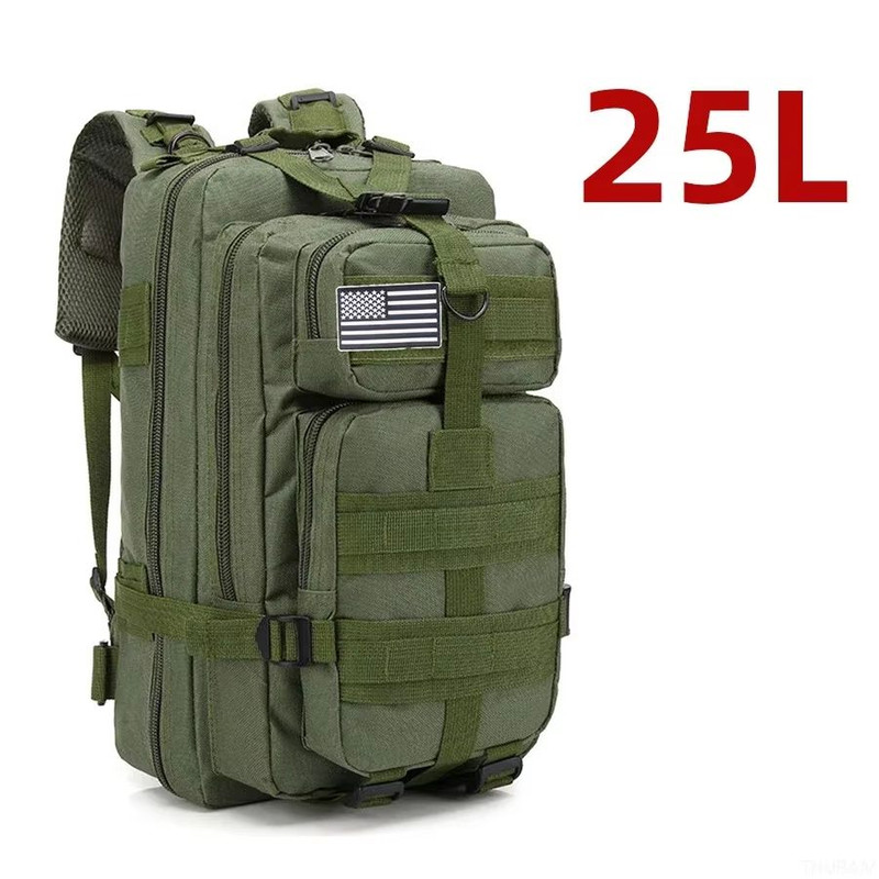 25L50L Tactical Waterproof Backpack  1000D Nylon Outdoor Rucksack For Hiking Camping Fishing  Hunti 11