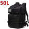 25L50L Tactical Waterproof Backpack  1000D Nylon Outdoor Rucksack For Hiking Camping Fishing  Hunti 12
