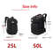 25L50L Tactical Waterproof Backpack  1000D Nylon Outdoor Rucksack For Hiking Camping Fishing  Hunti 2