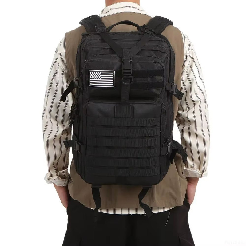 25L50L Tactical Waterproof Backpack  1000D Nylon Outdoor Rucksack For Hiking Camping Fishing  Hunti 5