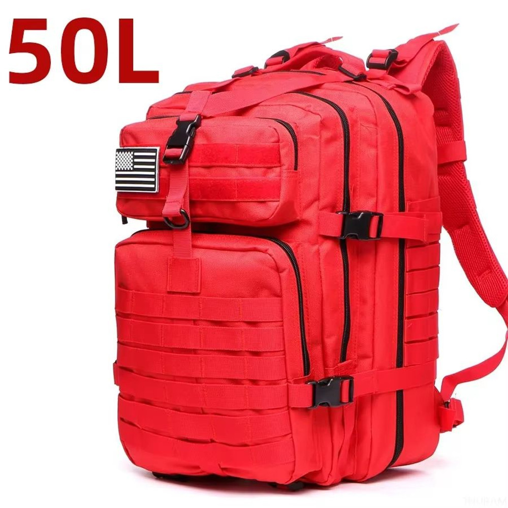 25L50L Tactical Waterproof Backpack  1000D Nylon Outdoor Rucksack For Hiking Camping Fishing  Hunti 18