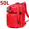 25L50L Tactical Waterproof Backpack  1000D Nylon Outdoor Rucksack For Hiking Camping Fishing  Hunti 18