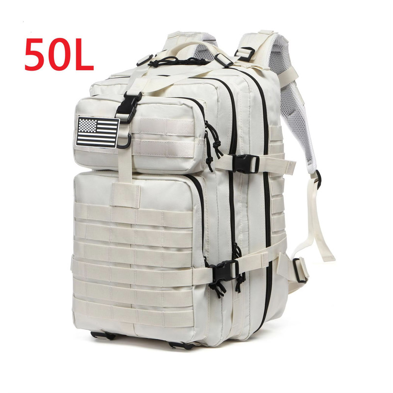 25L50L Tactical Waterproof Backpack  1000D Nylon Outdoor Rucksack For Hiking Camping Fishing  Hunti 22