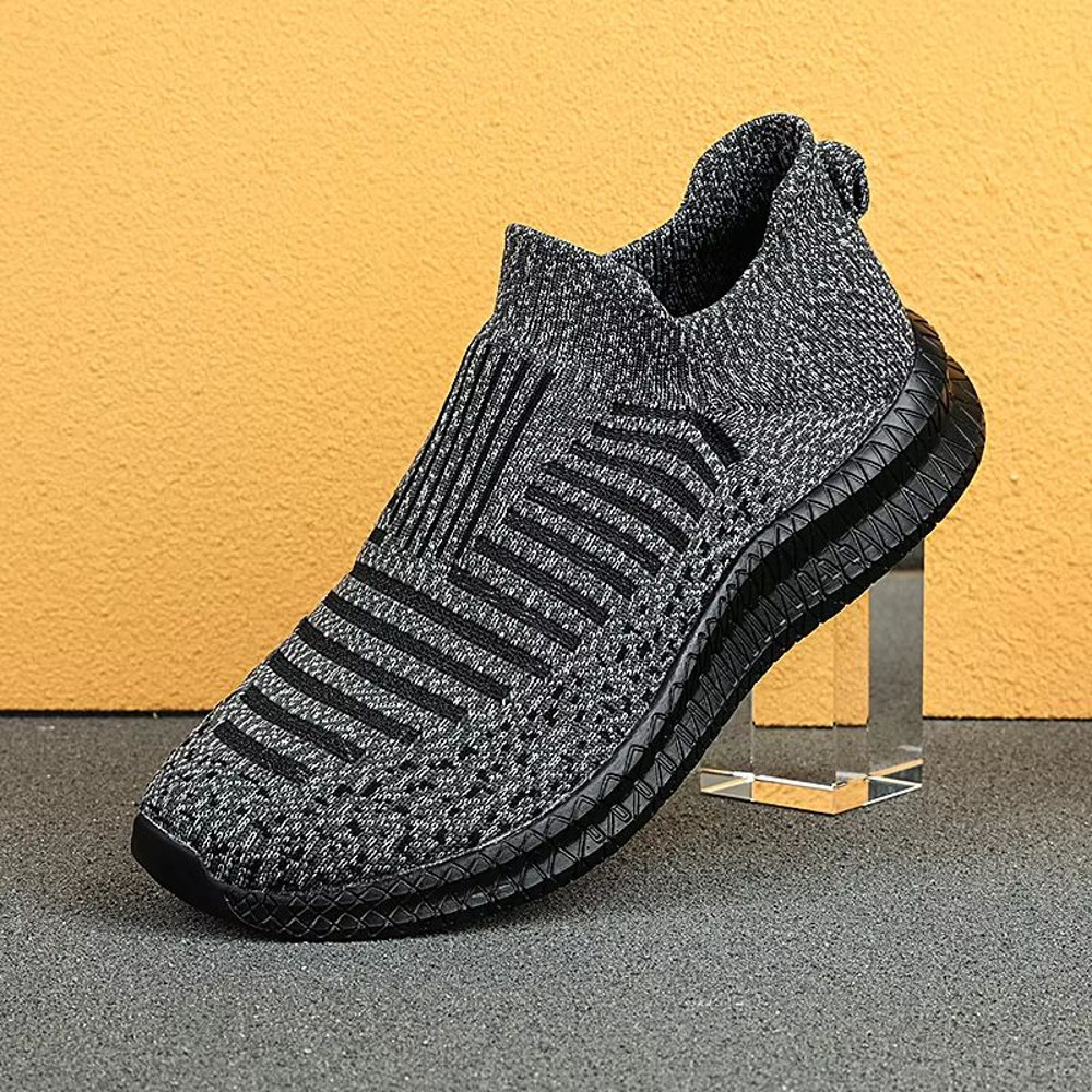 Mens Breathable Casual Shoes  Lightweight SlipOn Walking Sneakers With AntiSlip Sole 7
