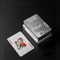 Luxury Waterproof Playing Cards Sleek Black Poker Deck For Magic Parties Game Nights 18