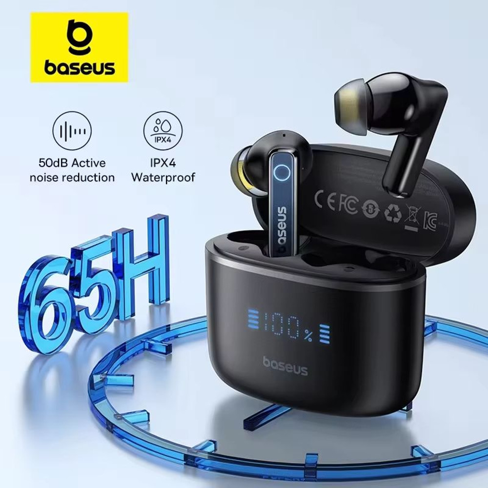 Baseus Bowie 30 Wireless Earbuds  50dB Noise Cancelling Bluetooth 53 Headphones With 65Hrs Playtime 4