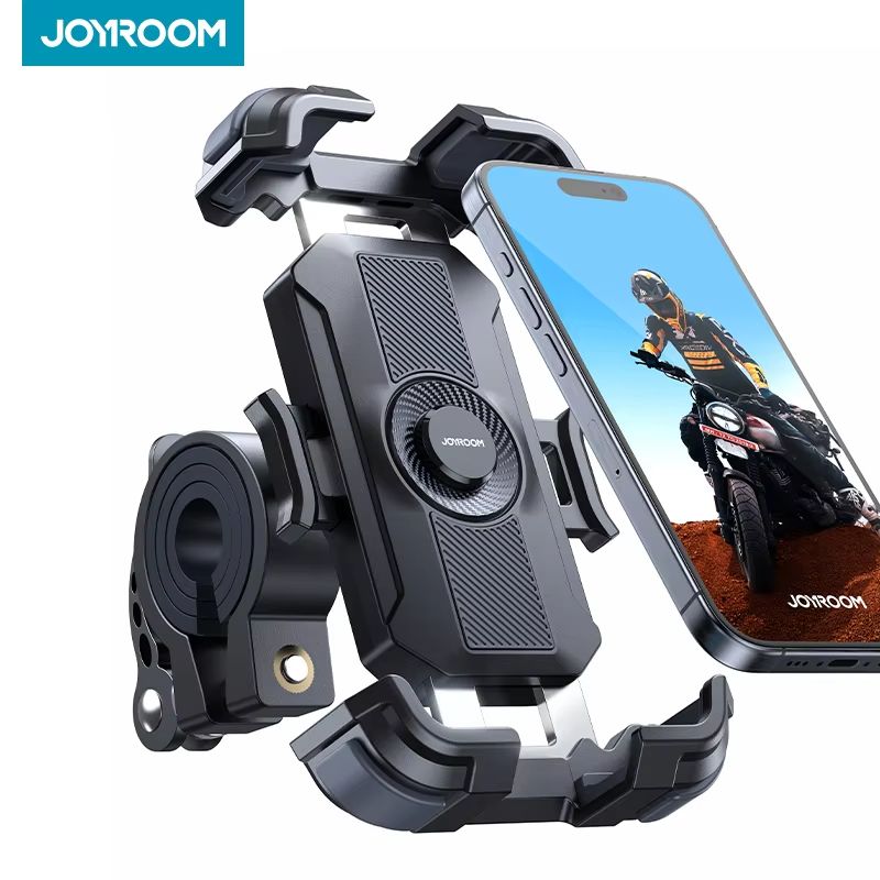 Joyroom Motorcycle Phone Mount  UltraStable Bike Phone Holder With Secure Handlebar Clamp For Scoot 0