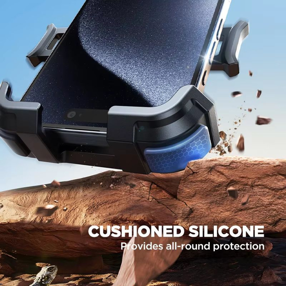 Joyroom Motorcycle Phone Mount  UltraStable Bike Phone Holder With Secure Handlebar Clamp For Scoot 3