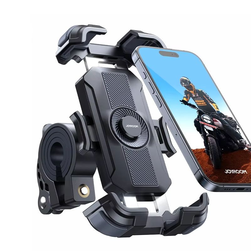 Joyroom Motorcycle Phone Mount  UltraStable Bike Phone Holder With Secure Handlebar Clamp For Scoot 6