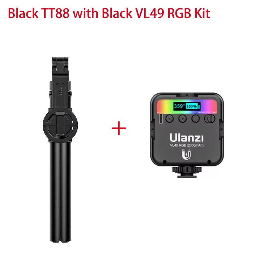 Ulanzi TT88 Overhead Phone Tripod  144M Extension Selfie Stick With Magnetic Clamp  Wireless Remote 13