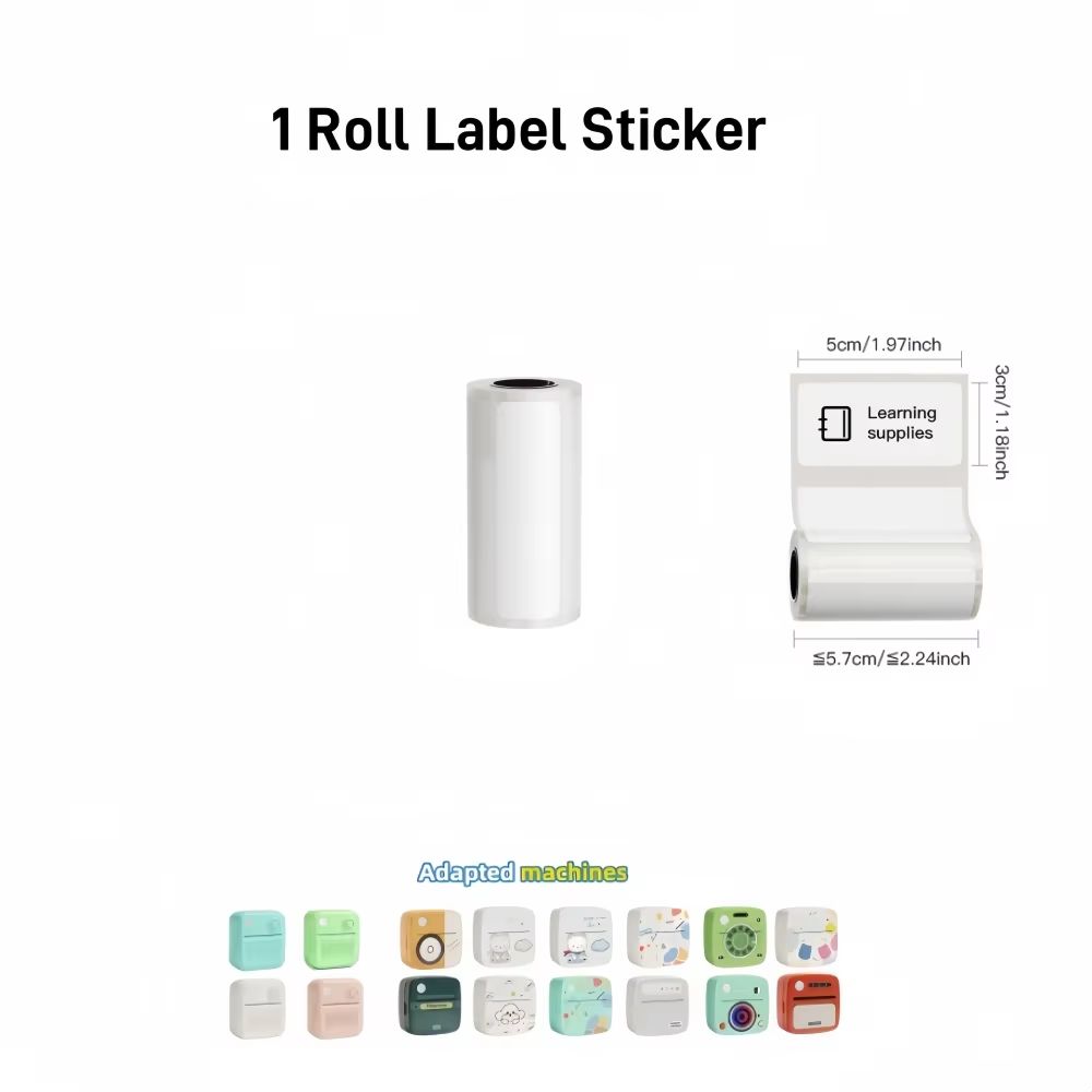 DOLEWA B3 Portable Mini Printer  Wireless Bluetooth Inkless Sticker  Label Maker For Office School  6