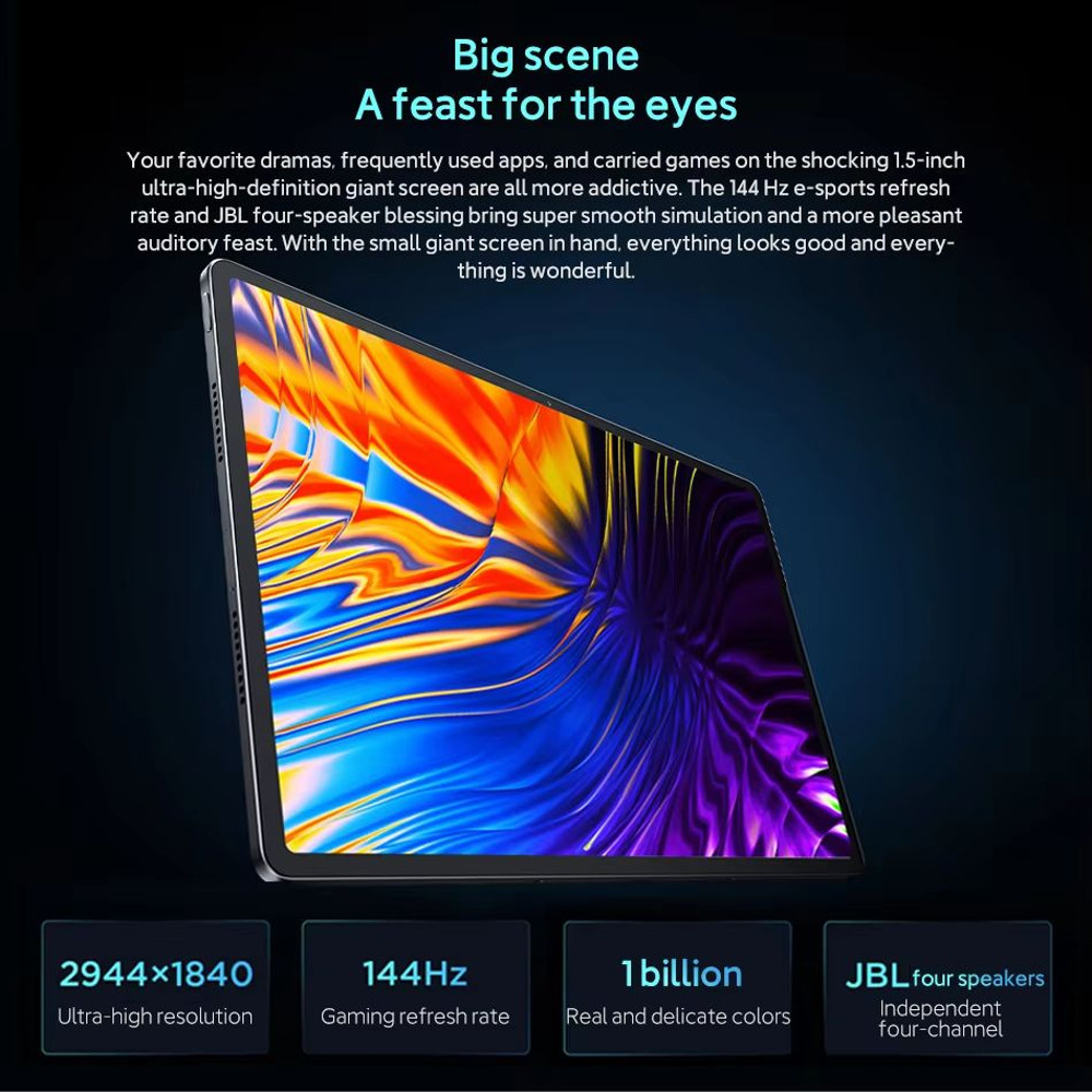 Lenovo Xiaoxin Pad Pro 2025  127 Android Tablet With Dimensity 8300 144Hz Display 128GB256GB Storag 3