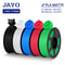 JAYO 3D Printer Filament Bundle PLA ABS PETG Silk PLA 175mm 5 Rolls NoBubble Printing Material For 14