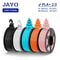 JAYO 3D Printer Filament Bundle PLA ABS PETG Silk PLA 175mm 5 Rolls NoBubble Printing Material For 15