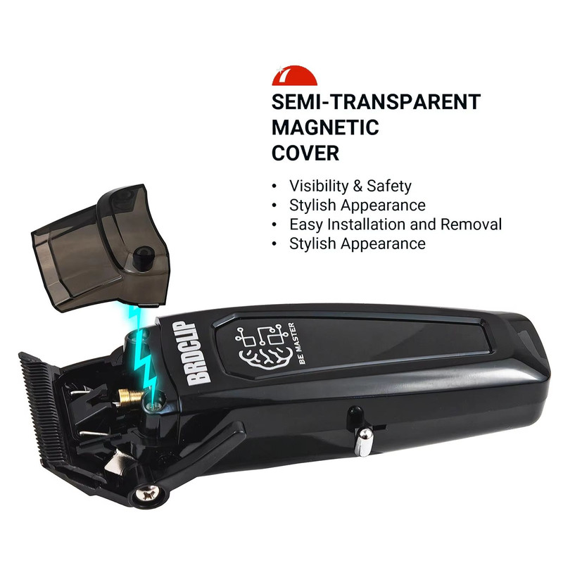 BRDCLIP BRD 106 Professional Hair Clipper  Electric Barber Trimmer For Men With 7500RPM Motor  5Adj 3