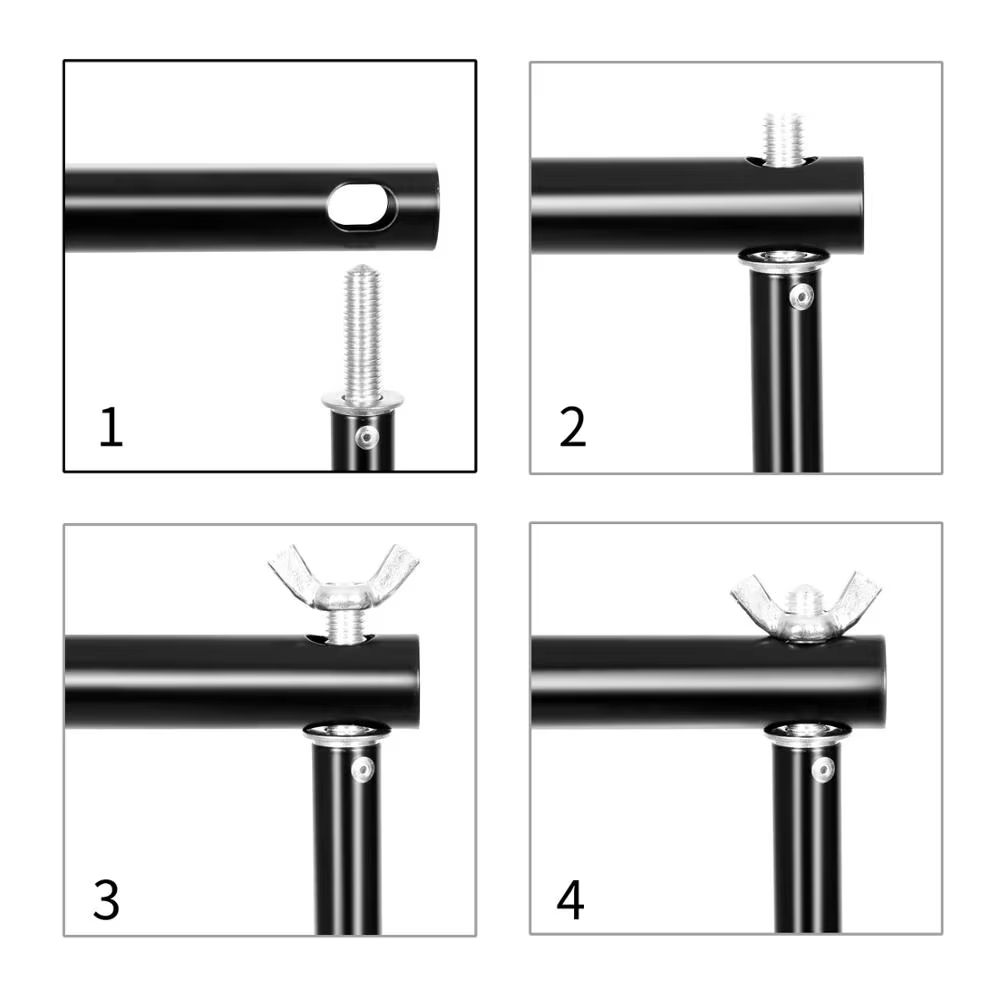 Photography Backdrop Stand  Adjustable Telescopic Background Stand For Studio Video And Party Decor 2