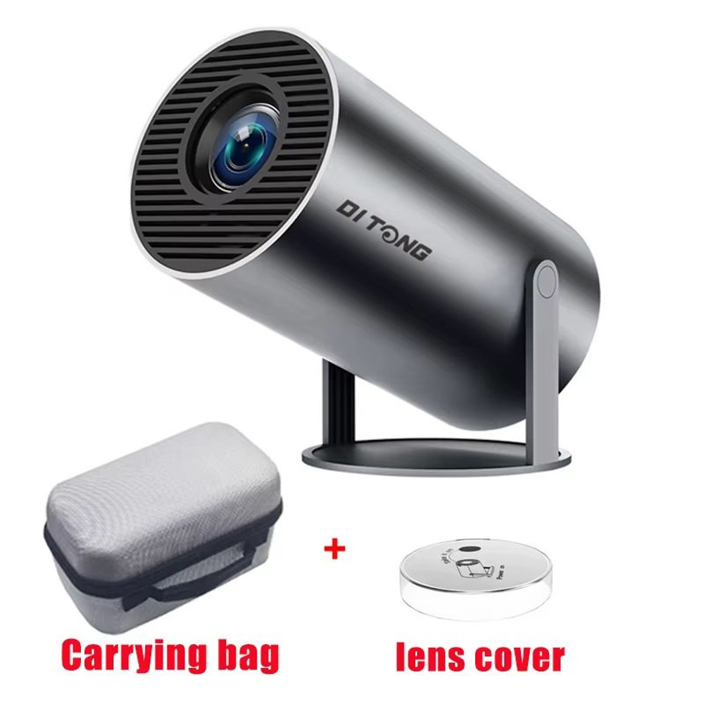 DITONG HY300 Plus Portable Projector HD 720P Android Mini LED Home Theater With 4K Support 9