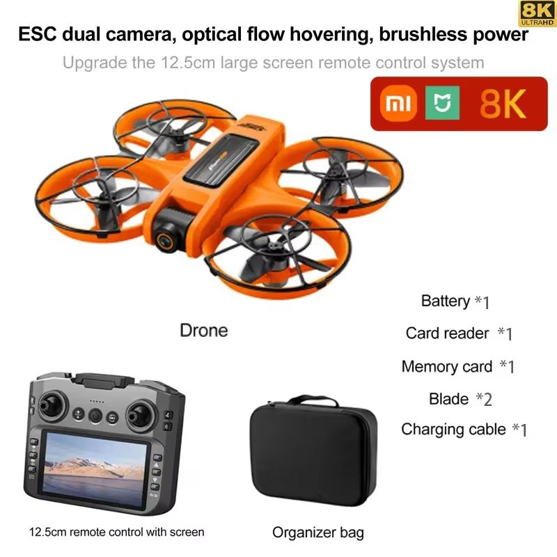 Xiaomi S156 Drone With GPS  8K Dual Camera Quadcopter Brushless Motors  360 Obstacle Avoidance 10