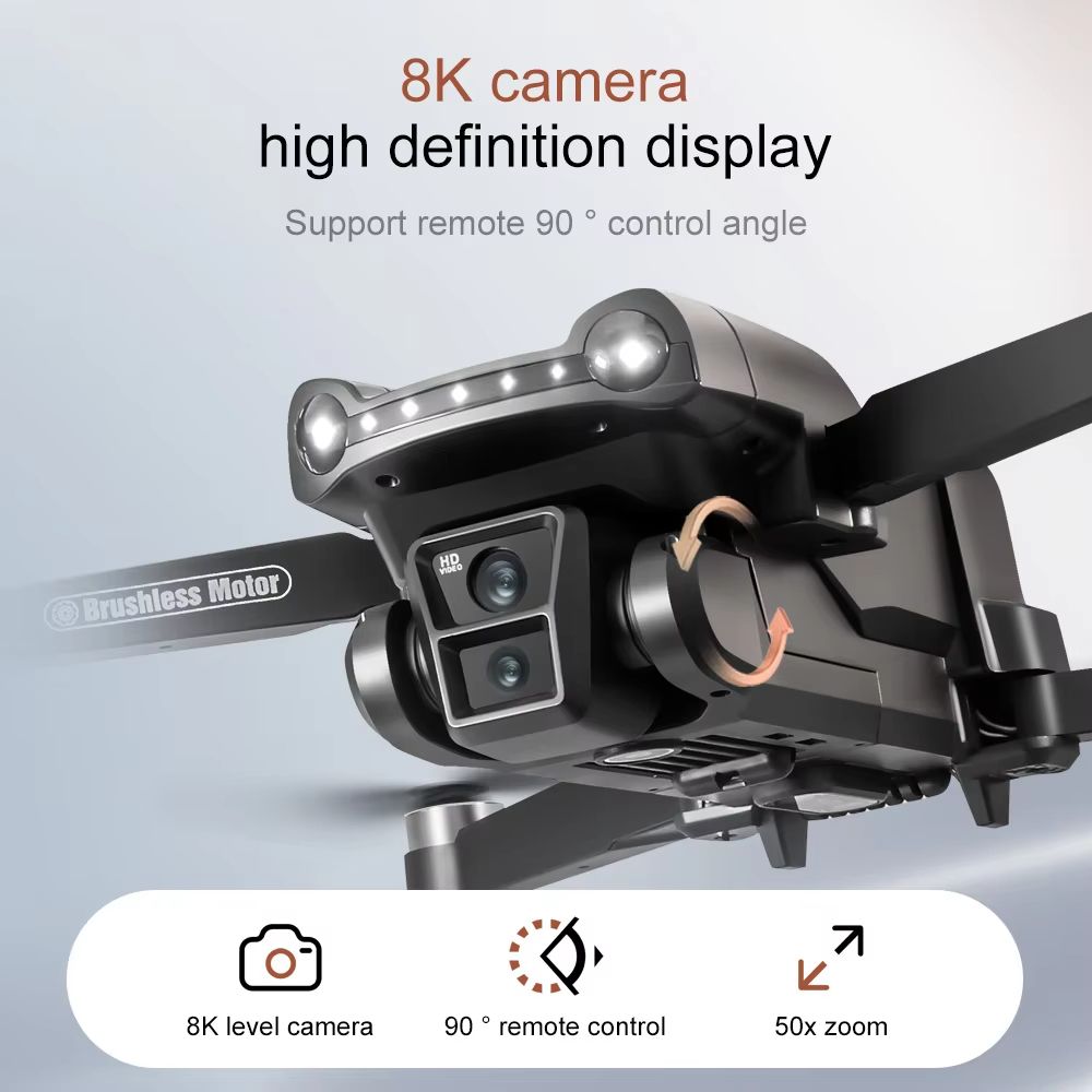 Xiaomi V198 GPS MAX Drone  8K HD Camera 5G WiFi Brushless Motors  Laser Obstacle Avoidance Folding  1