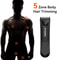 MAXGROOM Body Hair Trimmer For Men Waterproof Electric Ball Trimmer With Replaceable Ceramic Blade 1