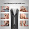 MAXGROOM Body Hair Trimmer For Men Waterproof Electric Ball Trimmer With Replaceable Ceramic Blade 2