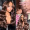 Chocolate Brown Body Wave Lace Front Wig Transparent HD 13x6 Frontal 4x4 5x5 PrePlucked Human Hai 2
